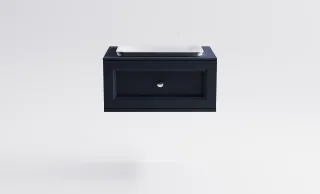 Тумба с раковиной Astra-Form Классик 4631177715525 80 см серый матовый